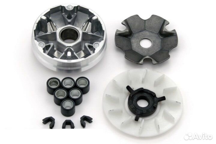 Вариатор в сборе скутер 139 qmb 50cc