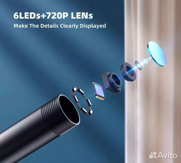 Эндоскоп камера wifi