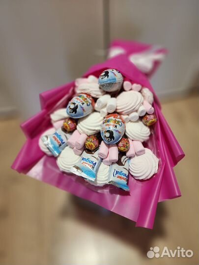 Съедобные сладкие букеты