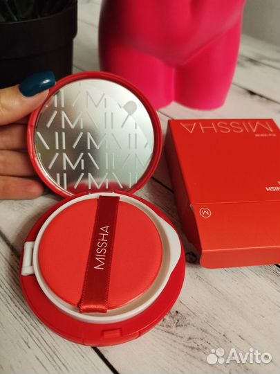 Тональный крем-кушон Missha Velvet Finish Cushion