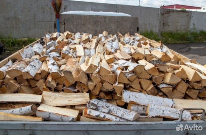 Дрова березовые колотые