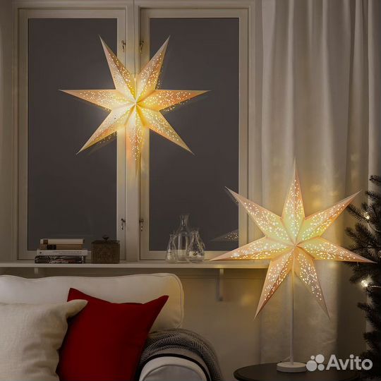 IKEA Strala, абажур, подставка, подвес