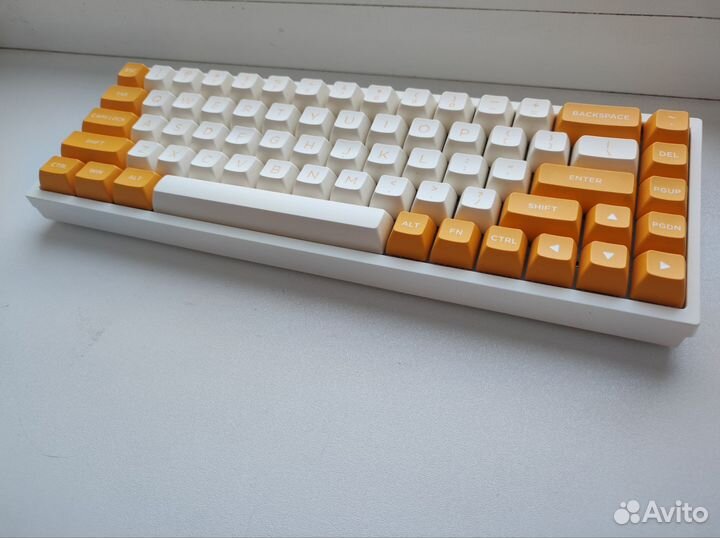 Механическая клавиатура FL 680 gateron yellow