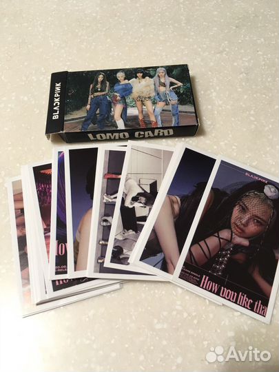 Карточки и альбом kpop