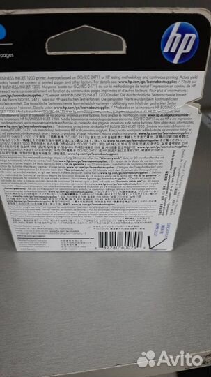 Картридж HP 11 струйный голубой (2350 стр)