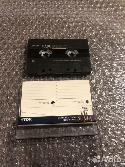Аудиокассета TDK MA 90 Type IV