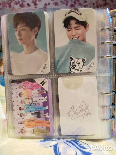 Карточки BTS не официальные