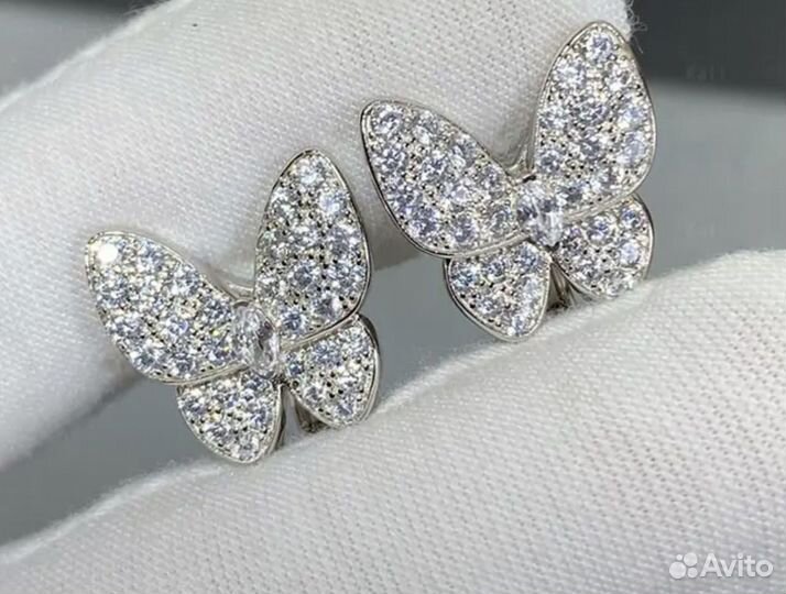 Van cleef arpels серьги и кулон