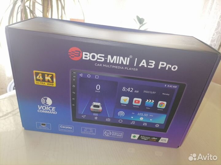 Автомагнитола BOS- Mini A3 Pro