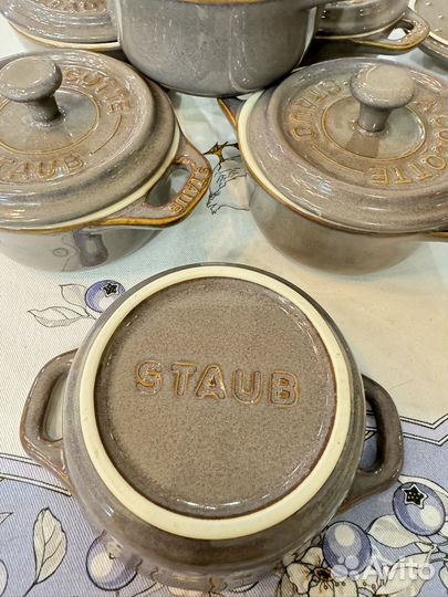 Новые кокотницы Staub Франция оригинал 0,2