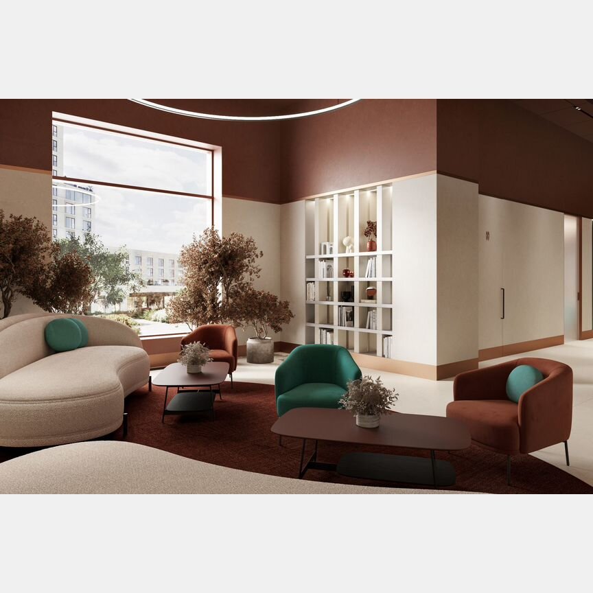 3-к. квартира, 95 м², 2/27 эт.