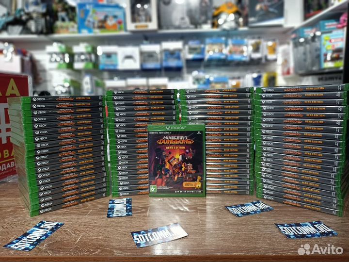 Minecraft Xbox One + 3 подарка