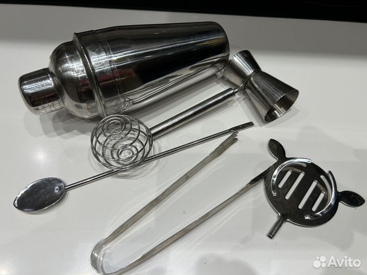 Набор для приготовления коктейлей сталь