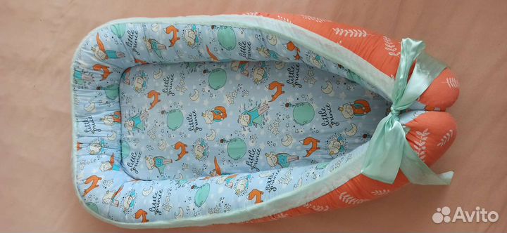 Подушка-позиционер кокон для новорожденных
