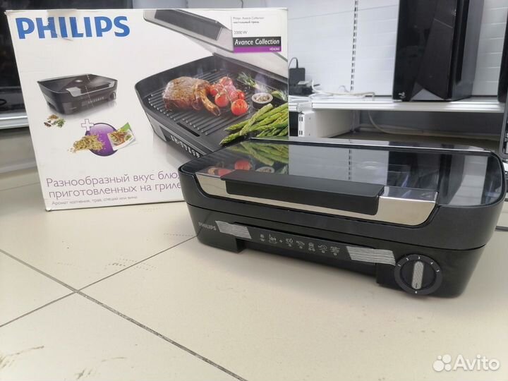 Аэрогриль и электрогриль Philips HD6360 (энг)