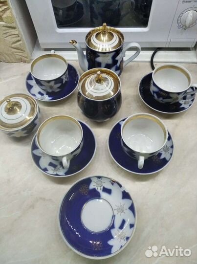 Сервиз чайный, антикварный