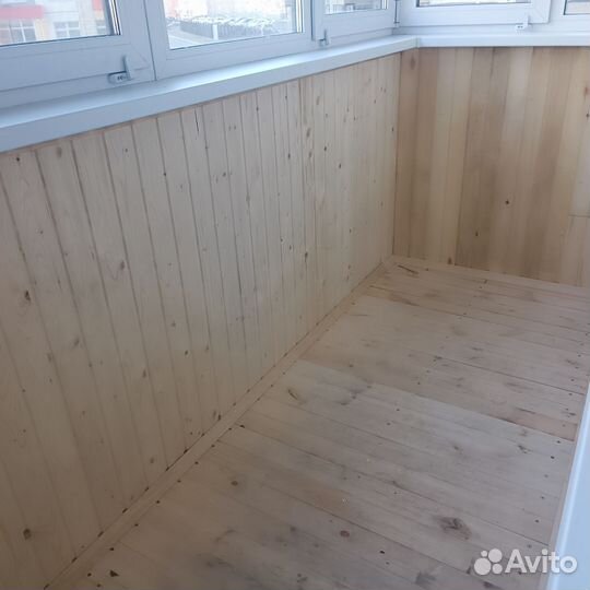 Обшивка балконов и лоджий