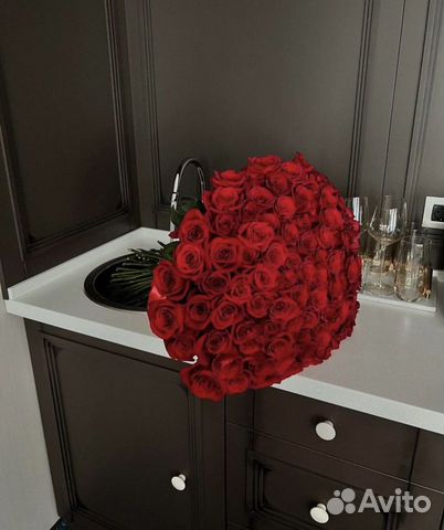 Роза Красная Свежая