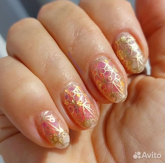 Маникюр гель лак