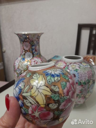 Вазы фарфоровые винтаж