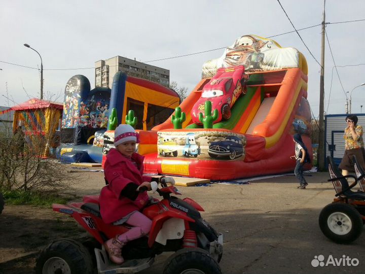 Детские батуты, электромобили, сегвеи на Вашем пра
