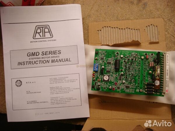 Контроллер шагового двигателя GMD 04 95-130 VDC