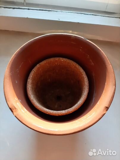 Кашпо керамическое для цветов