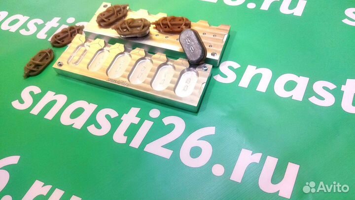 Форма для грузил - флэт 30-80гр