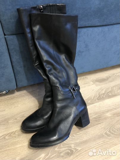 Сапоги демисез.натуральная кожа