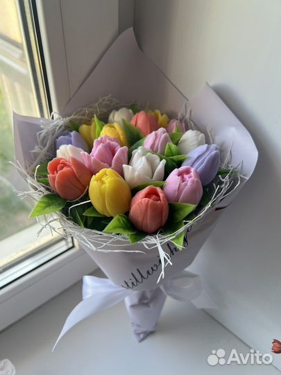 Букеты из мыла ручной работы