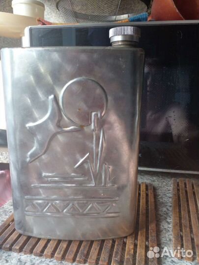 Фляжка из нержавейки