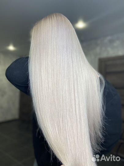 Сложное окрашивание волос, наращивание волос