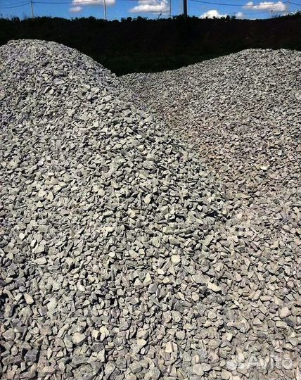 Щебень гравийный/известняковый
