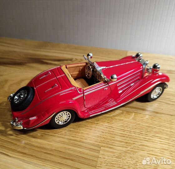 Модель Mersedes-Benz500K Special Rodster 1936 1:24