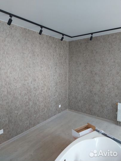 Поклейка обоев.Подготовка стен.Все районы