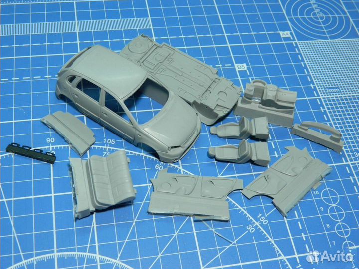 Ваз Калина/Гранта/FL Sport/универсал/седан 1/43