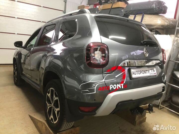 Фаркоп Renault Duster и Nissan Terrano под квадрат