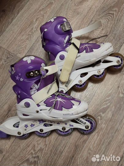 Ролики раздвижные, 2 пары