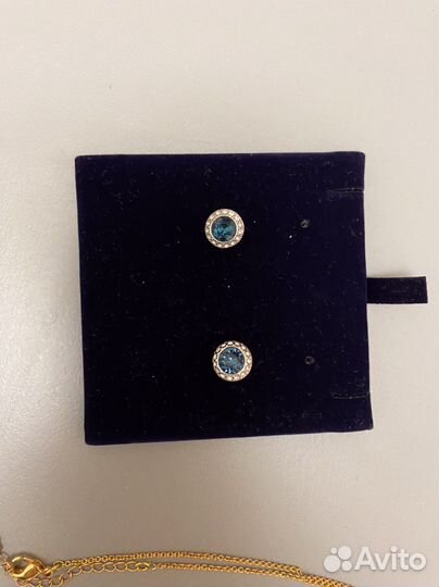 Swarovski кулоны серьги