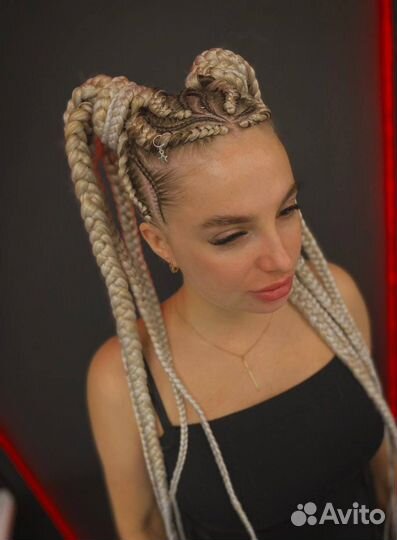 Афрокосы/Брейды/Комплекты де и Se/Термозамещение