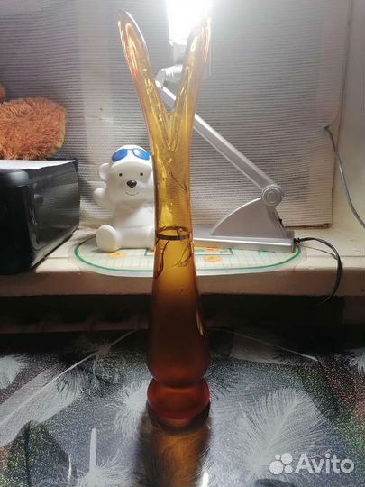 Ваза для цветов хрустальная