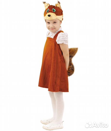 Костюм белка рост 100-110 см