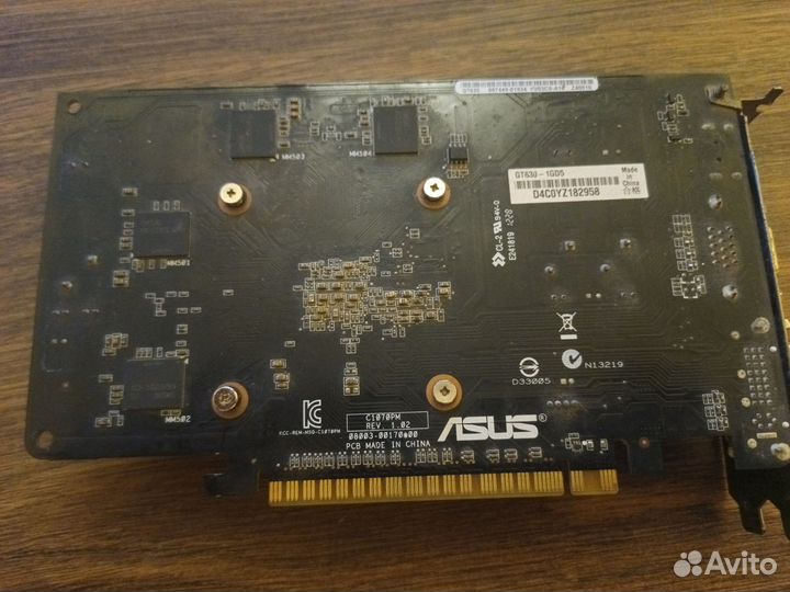 Видеокарта gt 630 1gb