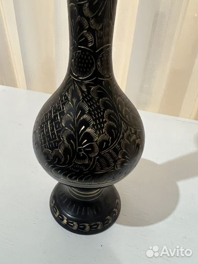 Ваза индия латунь в восточном стиле