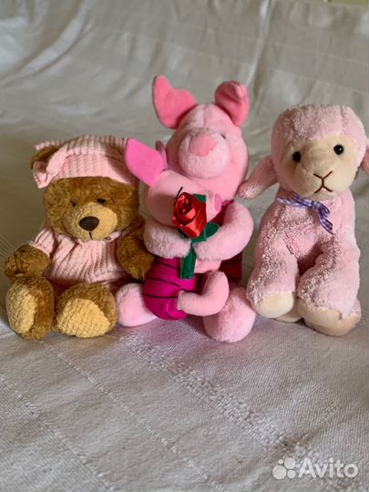 Игрушки мягкие от больших до маленьких