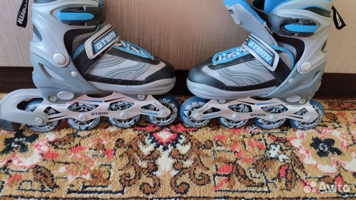 Роликовые коньки детские раздвижные