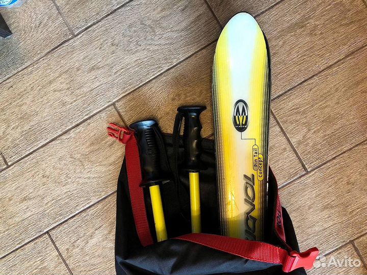Горные лыжи мужские комплект