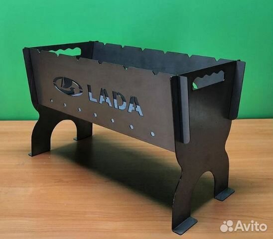 Мангал разборный лог 