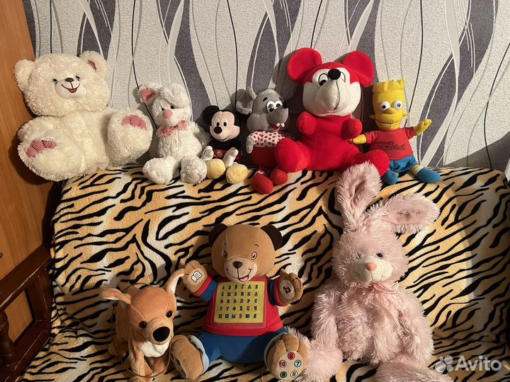 Детские игрушки мягкие бу