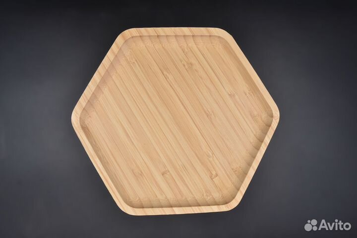 Блюдо Катунь, шестиугольник, D-19.5 см Катунь